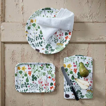 Leksand cutting board - White - Klippan Yllefabrik