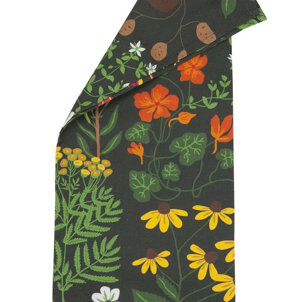 Leksand kitchen towel, green Klippan Yllefabrik