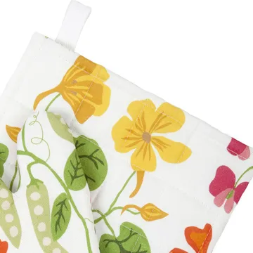 Leksand potholder - white - Klippan Yllefabrik