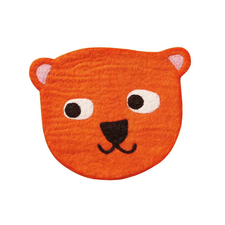 Little Bear seat cushion, orange Klippan Yllefabrik