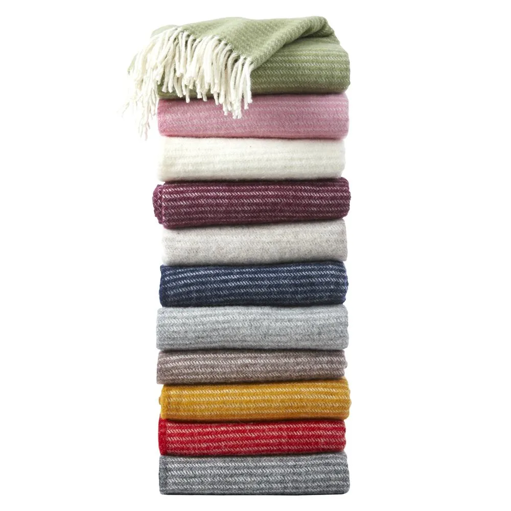 Ralph wool throw, beige Klippan Yllefabrik