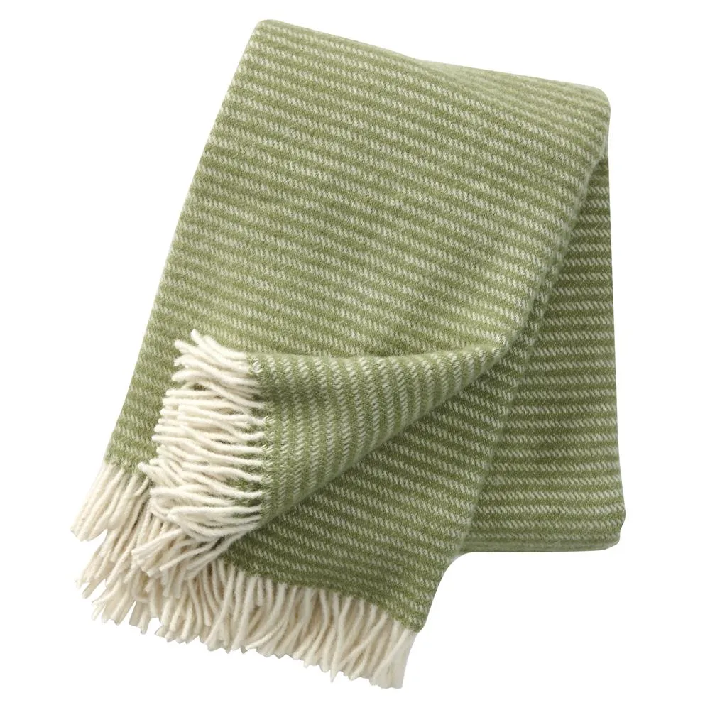 Ralph wool throw, linolium Klippan Yllefabrik
