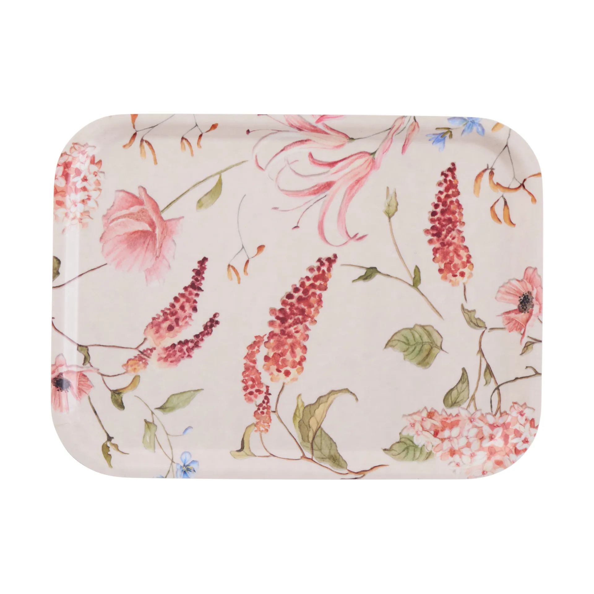 Romantica serving tray, Pastel, 20x27 cm Klippan Yllefabrik