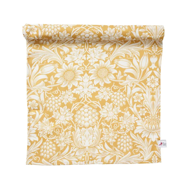 Sunflower fabric - Golden - Klippan Yllefabrik