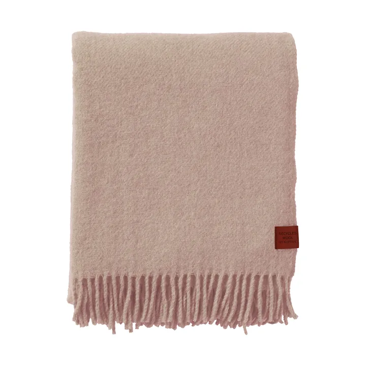 True wool throw 130x200 cm - Cream - Klippan Yllefabrik
