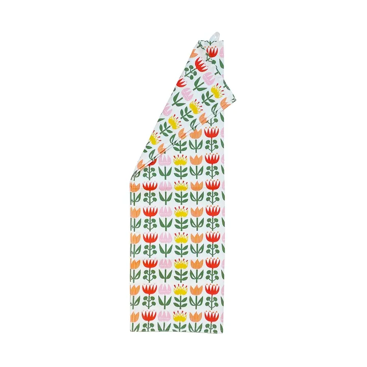 Tulip kitchen towel 46x70 cm - Multi - Klippan Yllefabrik