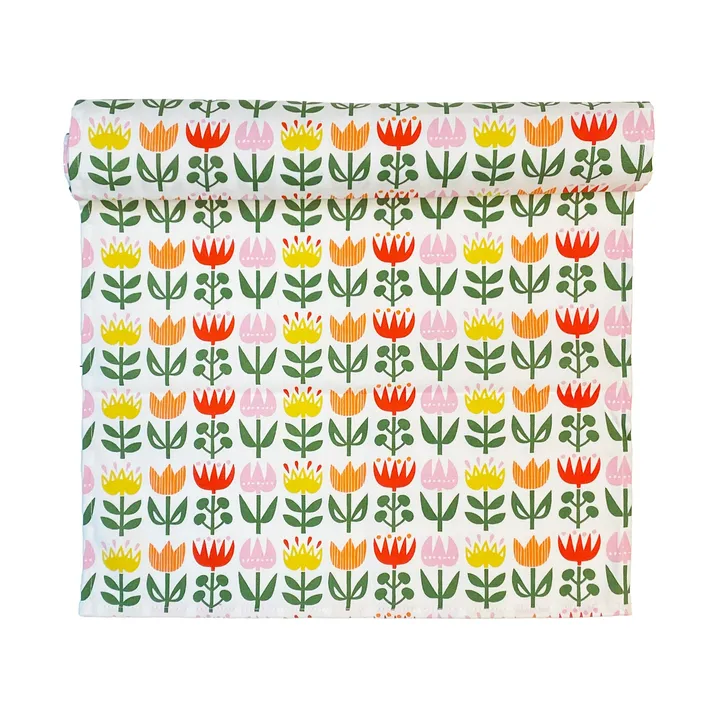 Tulip runner 45x150 cm - Multi - Klippan Yllefabrik