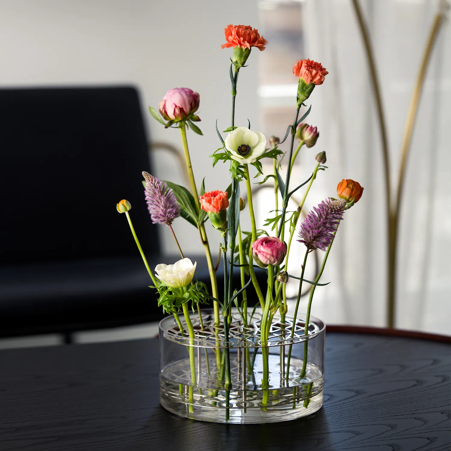 Äng vase, large, Stainless steel KLONG