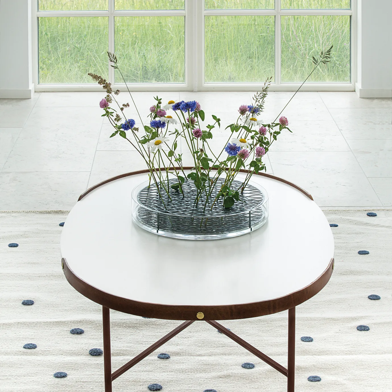 Äng vase, mega, blue KLONG