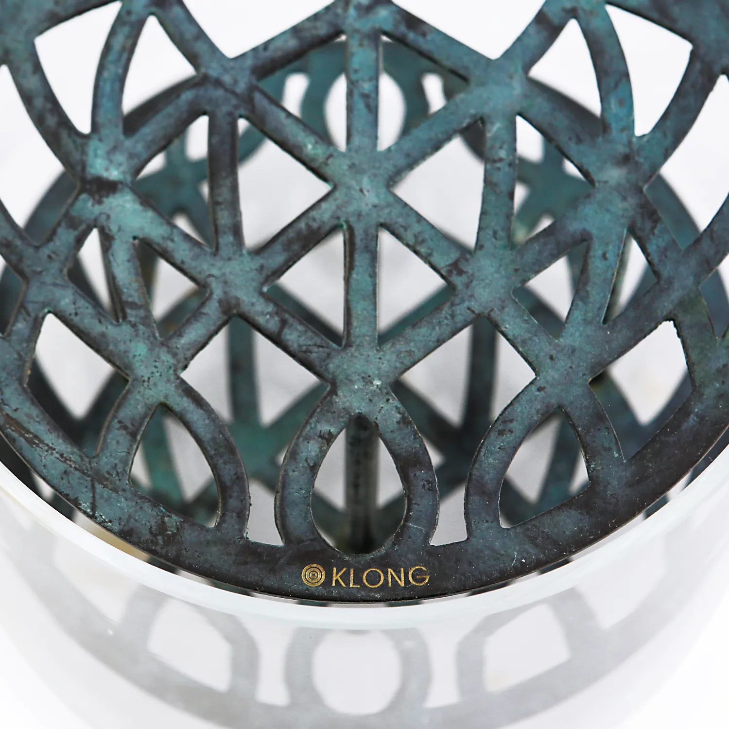 Äng vase, small, blue KLONG