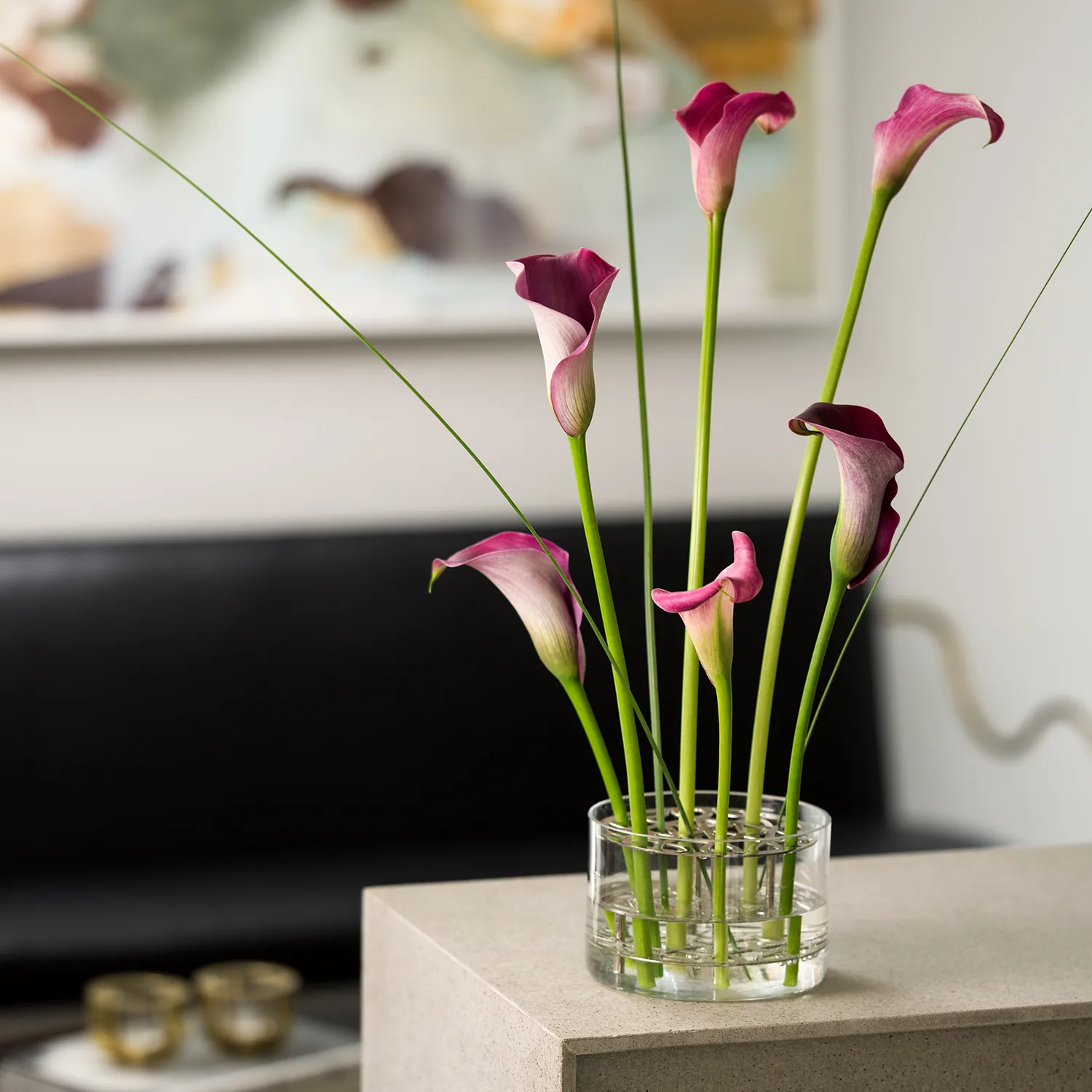 Äng vase, small, Stainless steel KLONG