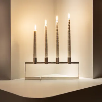 Anno Domini advent candle - stainless steel - KLONG
