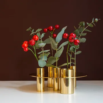 Awa candle holder - Brass - KLONG