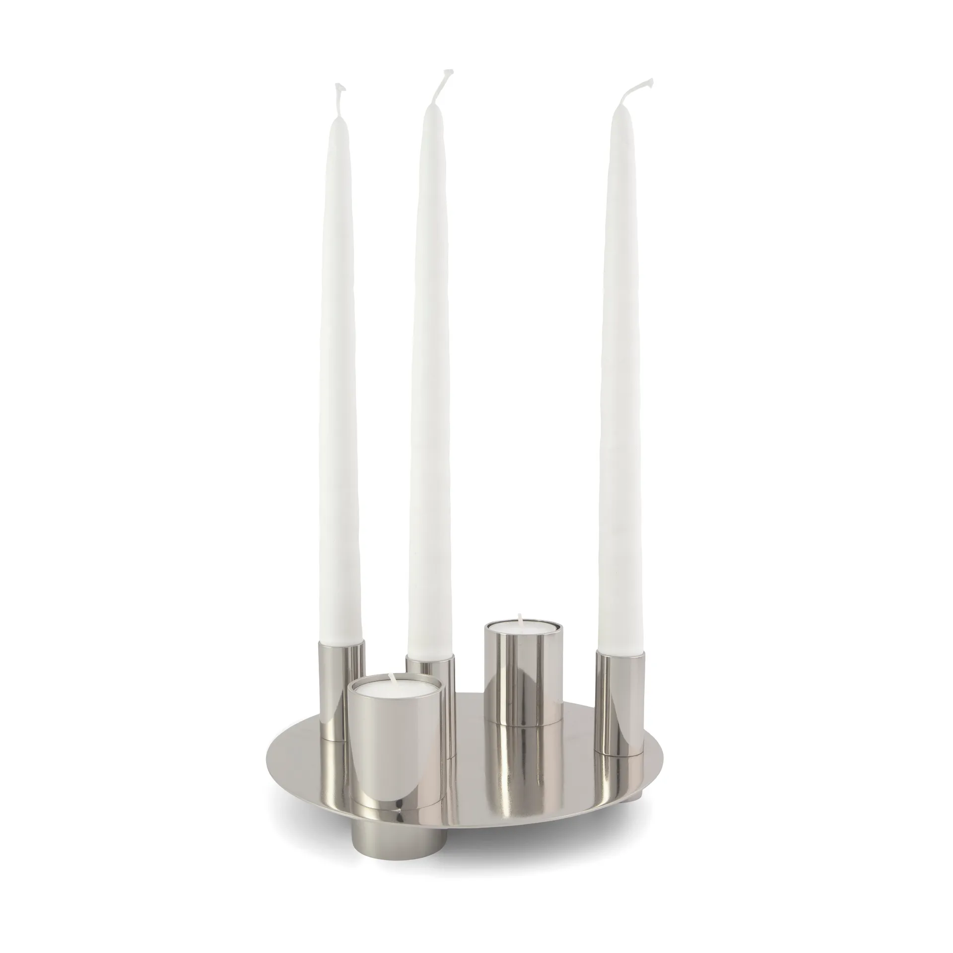 Awa candle holder, Nickel KLONG
