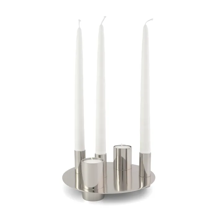 Awa candle holder - Nickel - KLONG