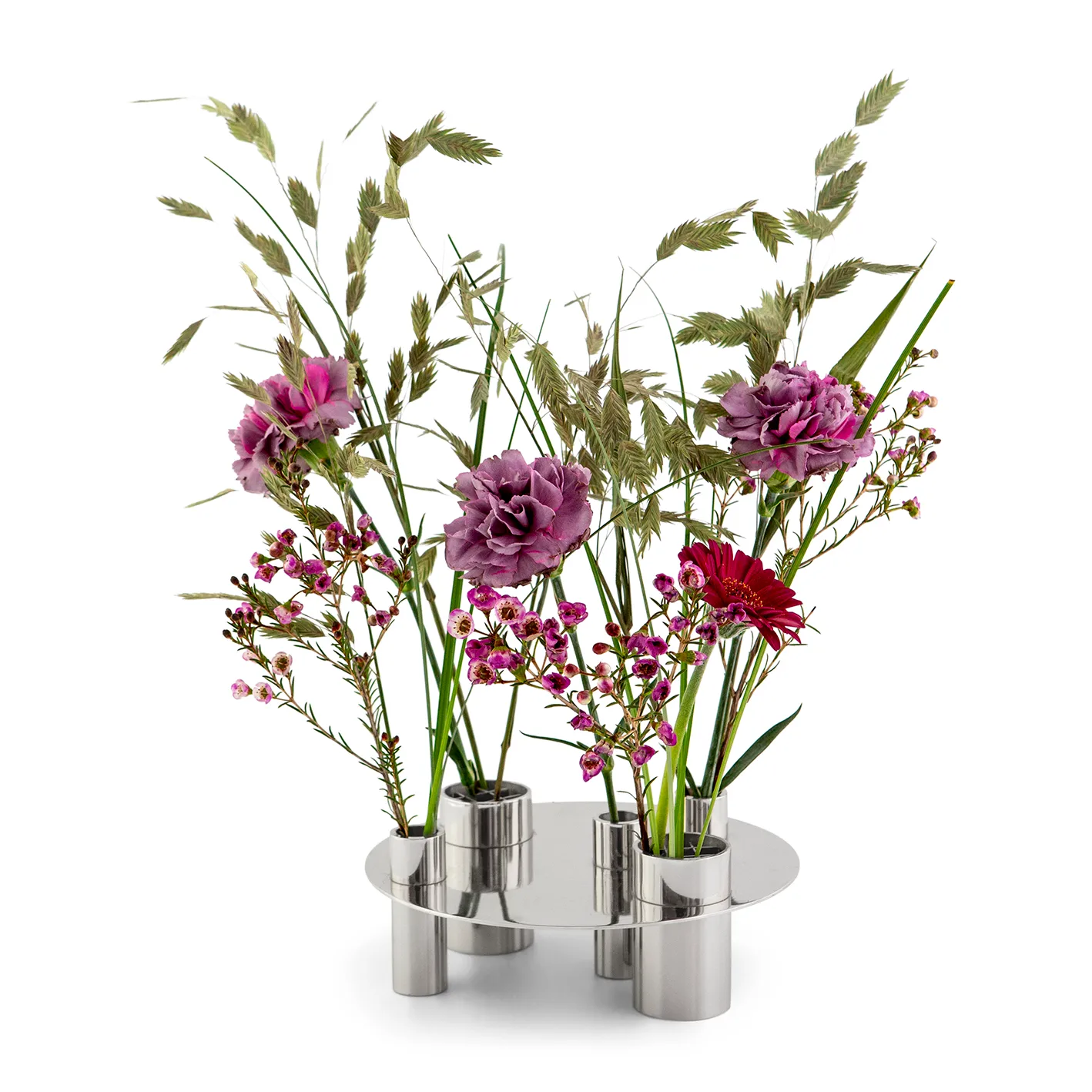 Awa candle holder, Nickel KLONG