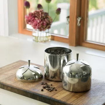 Blad jar, large - Steel - KLONG