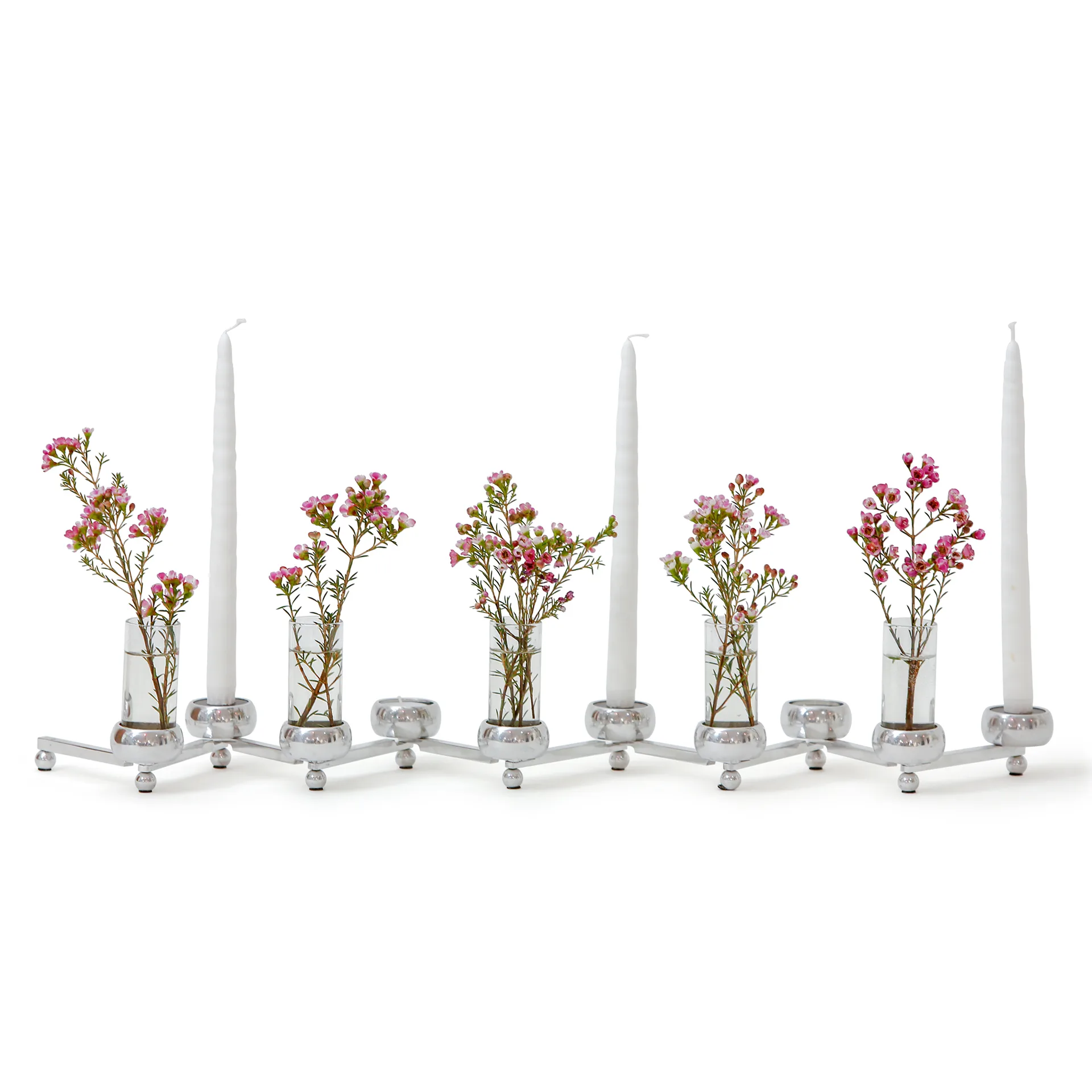 Constella candle holder large, aluminum KLONG