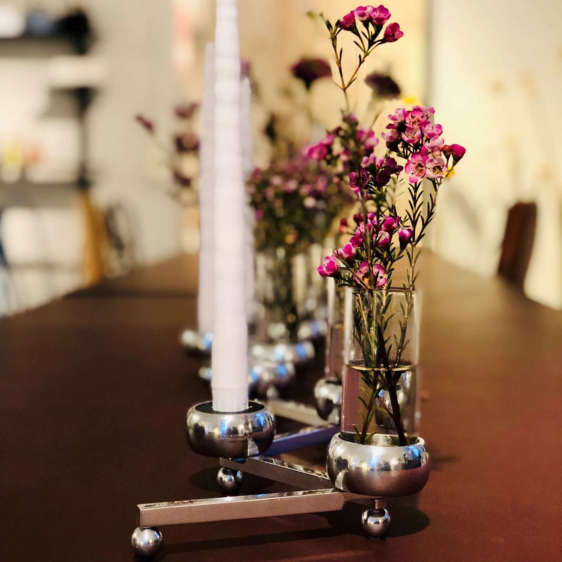 Constella candle holder large, aluminum KLONG