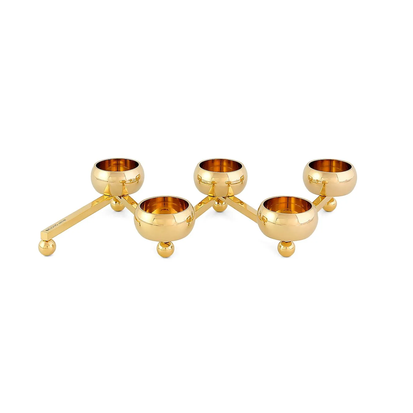Constella candle sticks small, brass KLONG