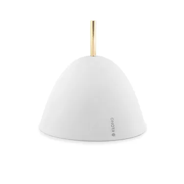 Gömma storage small 12 cm - white-brass - KLONG