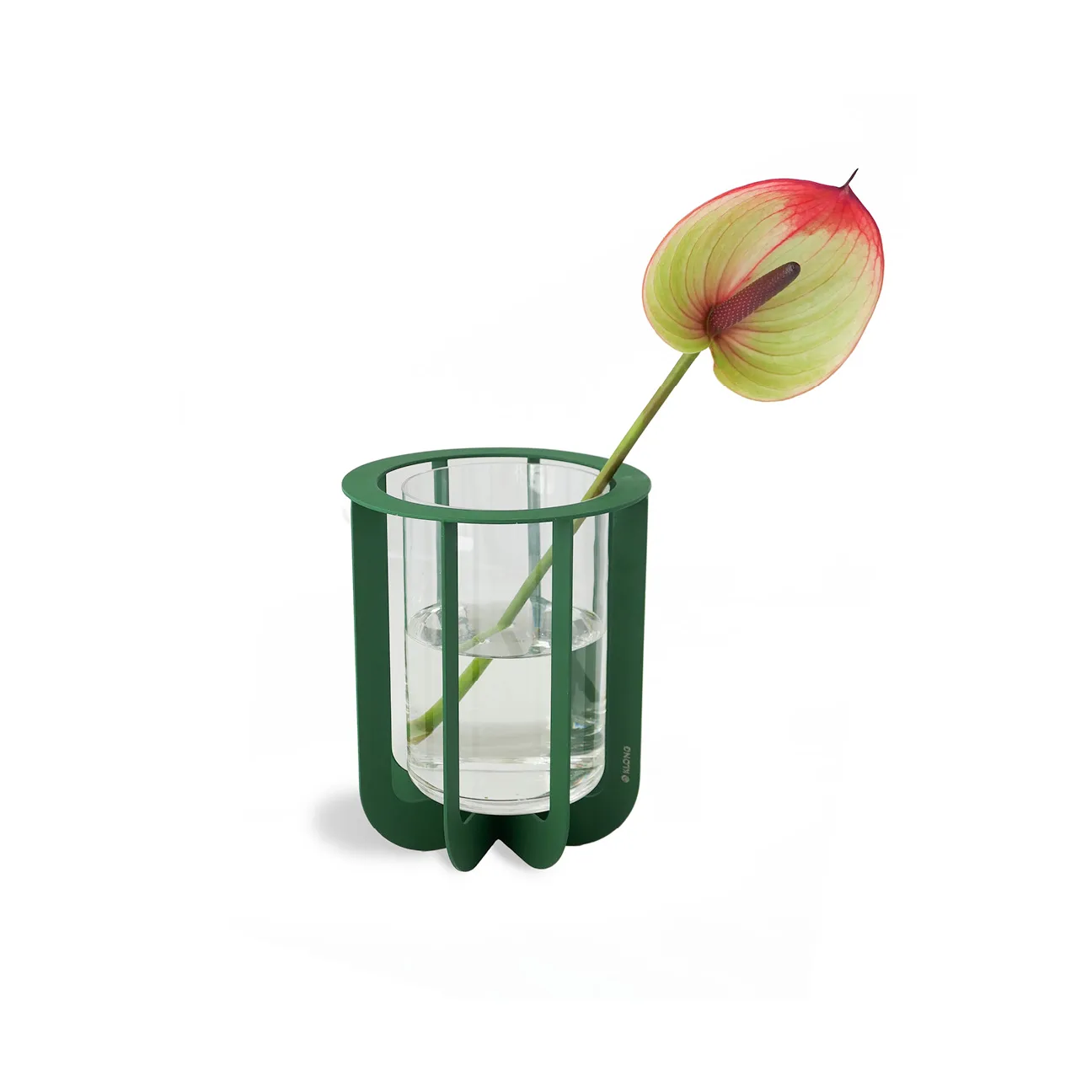 Jazz vase 20 cm, Green KLONG