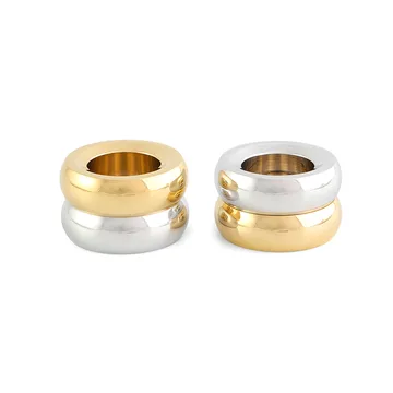Marriage Duo candle sticks 2 pieces - brass-silver - KLONG