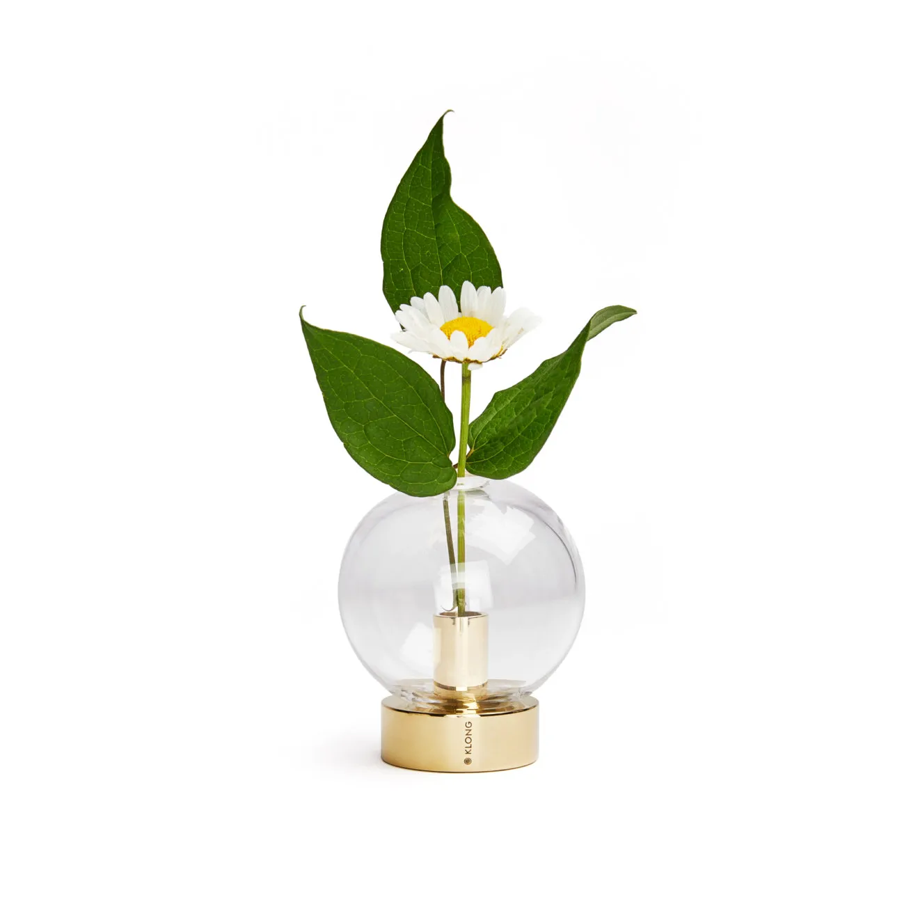 Orbis vase, brass KLONG