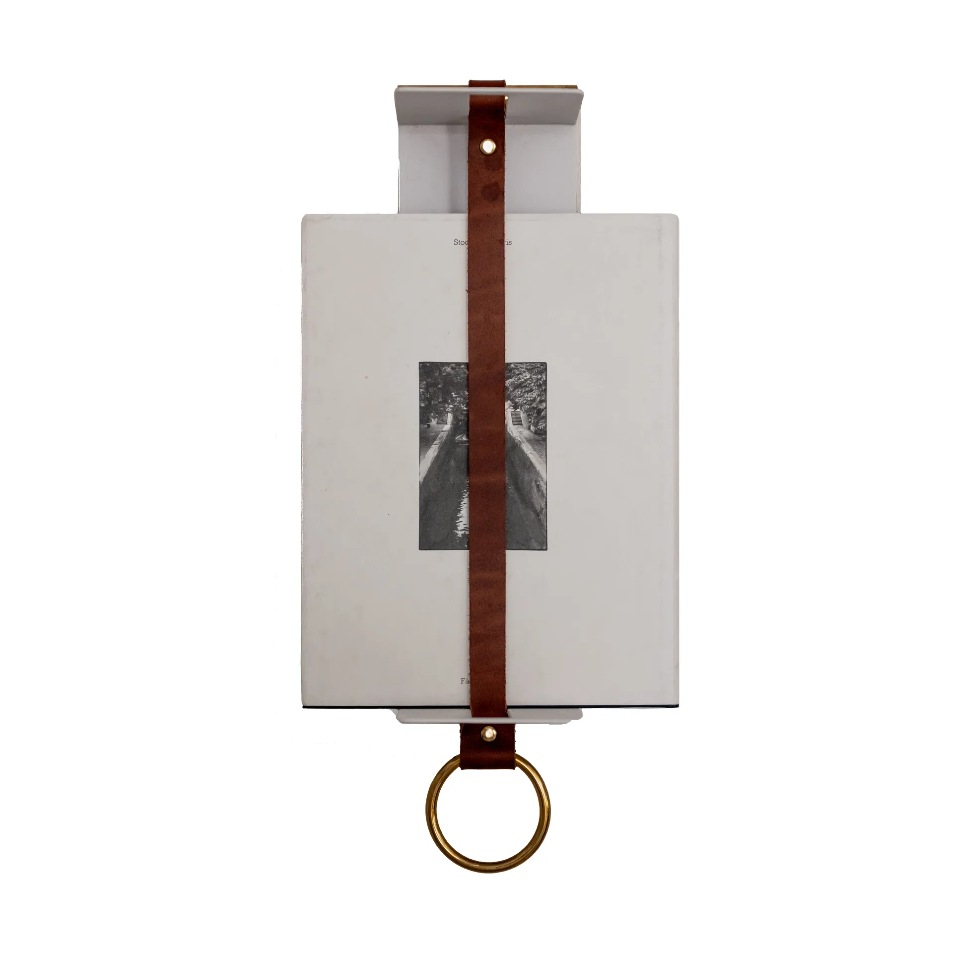 Strapp shelf 10x33 cm, White KLONG