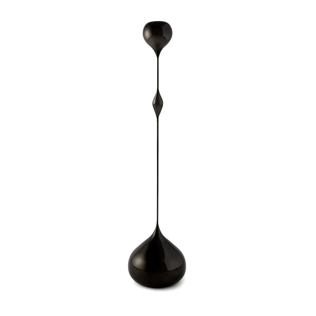 Tender candle holder high, Black KLONG