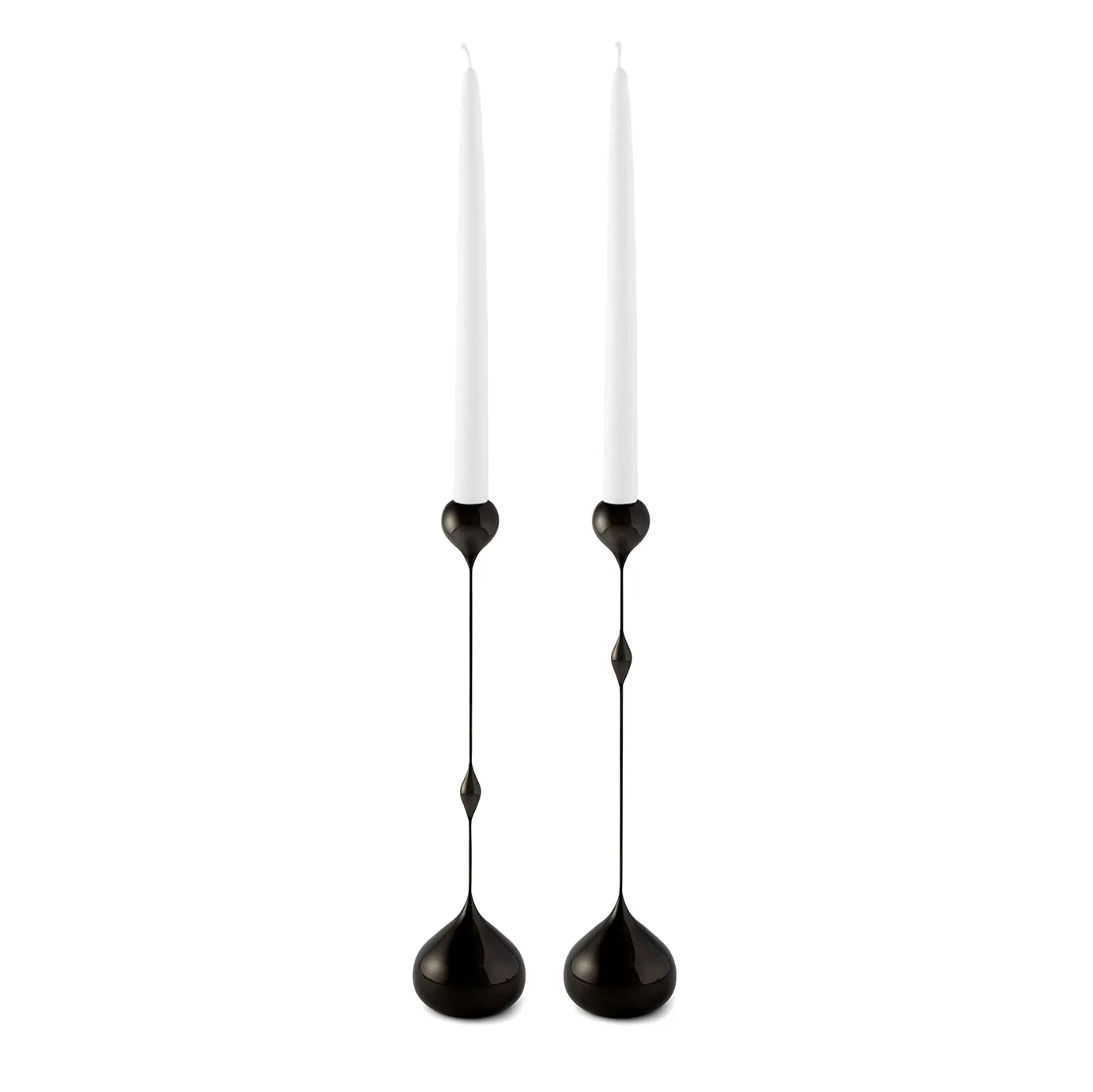 Tender candle holderlow, Black KLONG