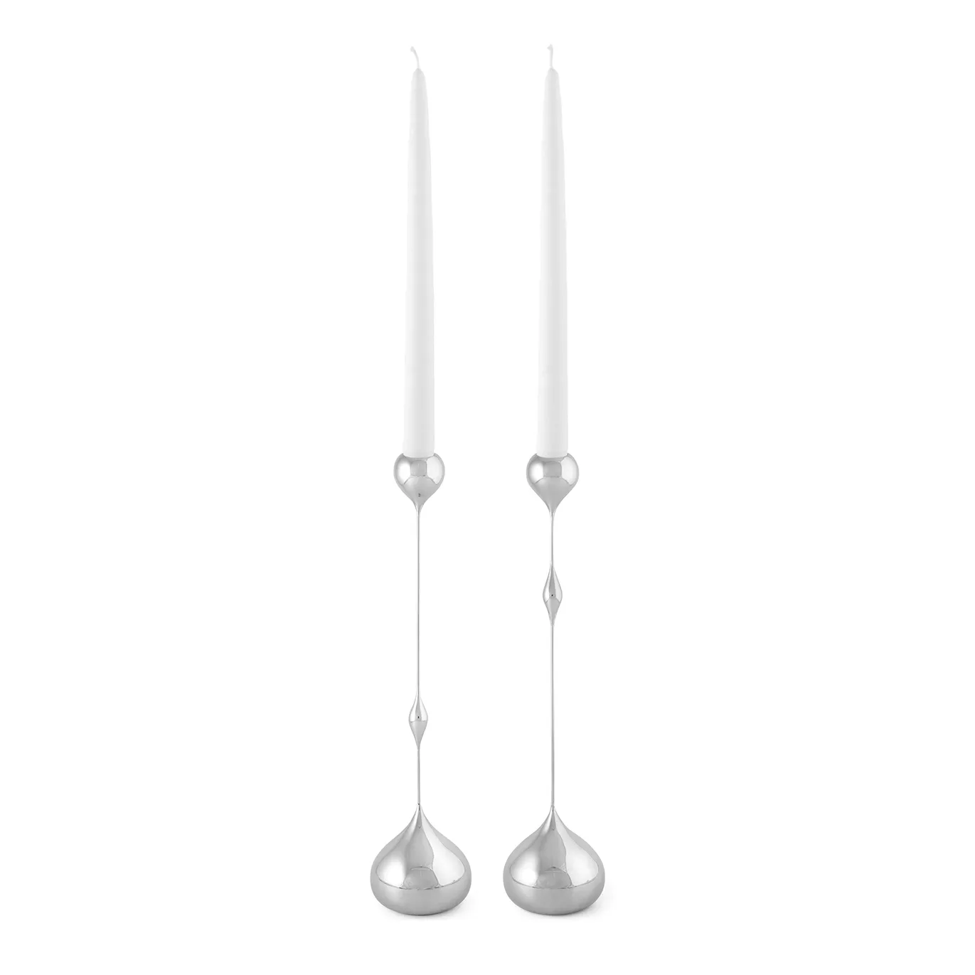 Tender candle holderlow, Nickel KLONG