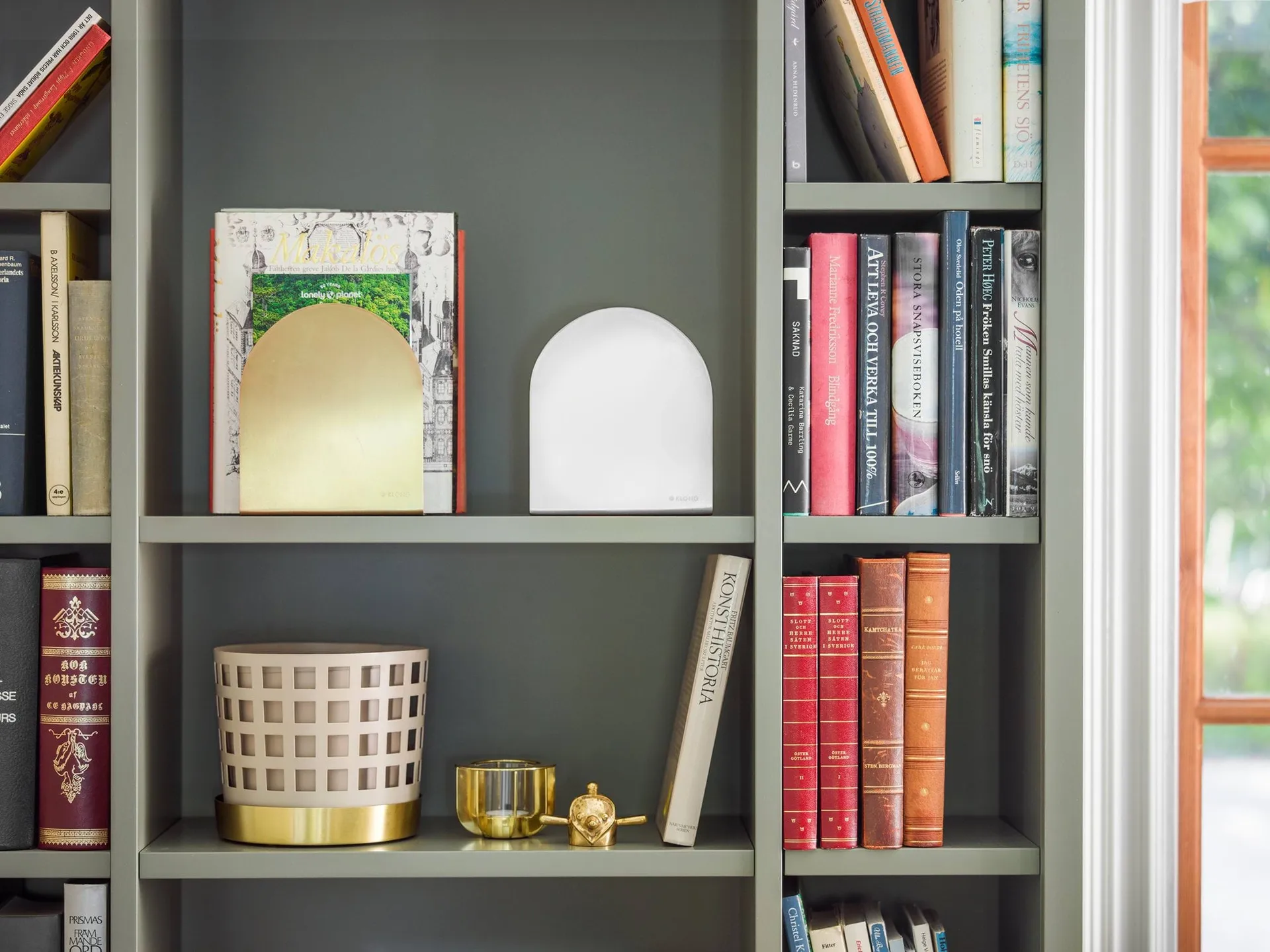 Totem bookend 17 cm, Steel KLONG