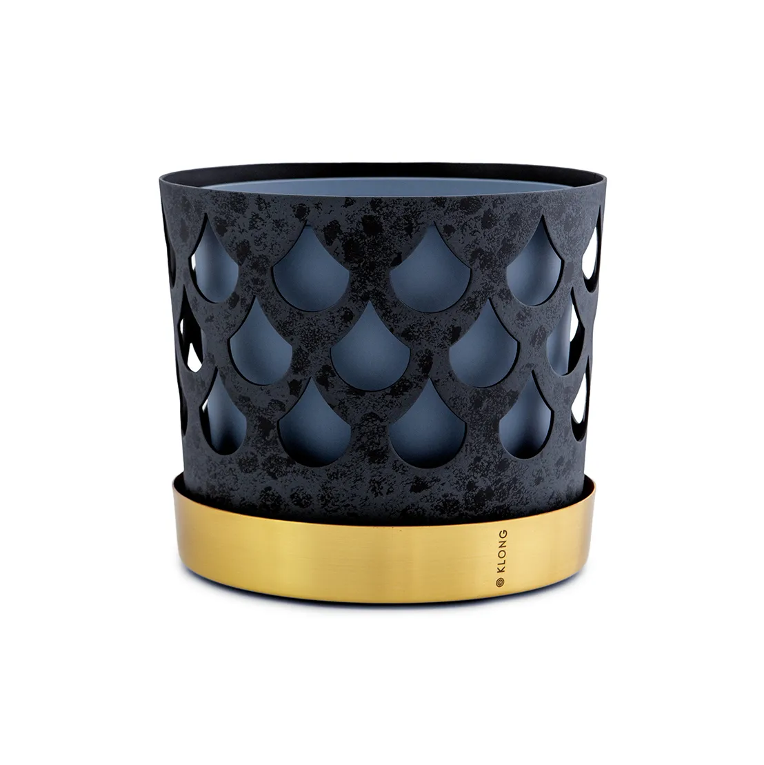 Trio flower pot drop medium Ø18 cm, blue KLONG