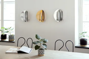 Twilight candle sticks wall - Nickel - KLONG