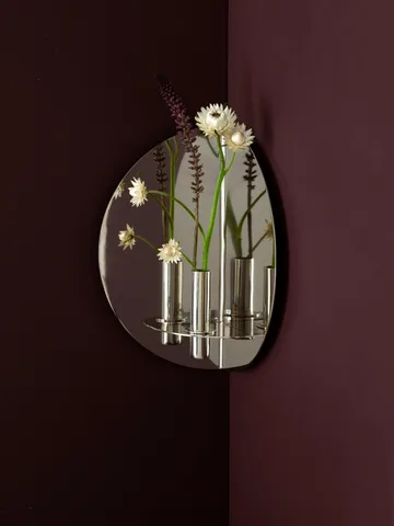 Twilight candle sticks wall - Nickel - KLONG