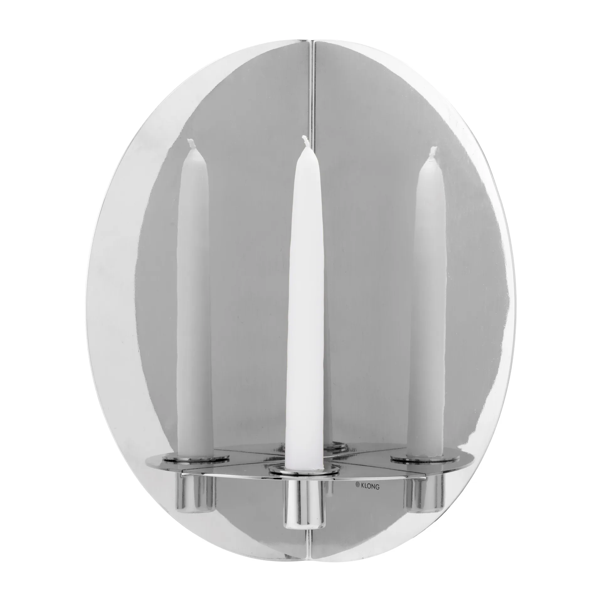 Twilight candle sticks wall, Nickel KLONG