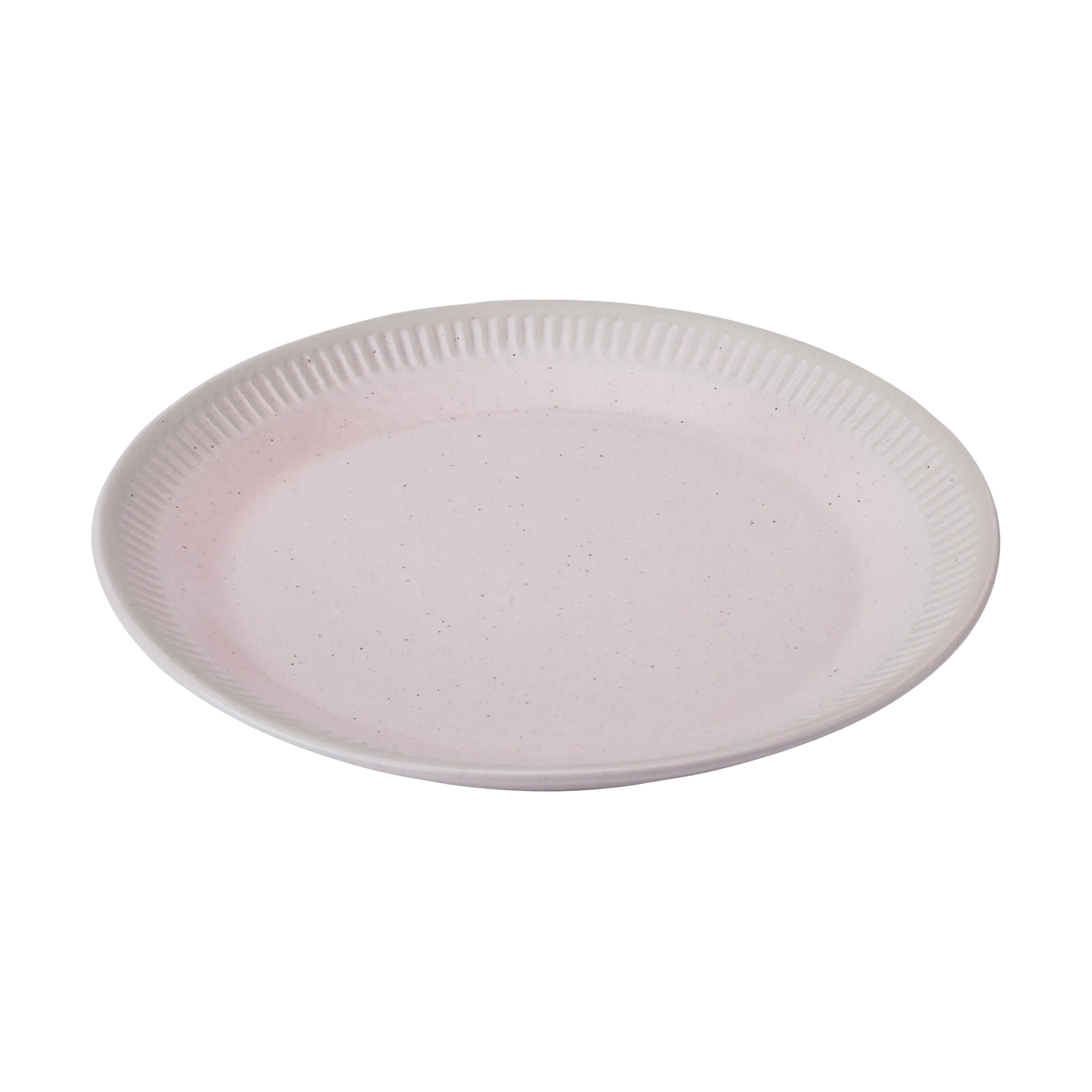 Colorit plate Ø22 cm, Pink Knabstrup Keramik