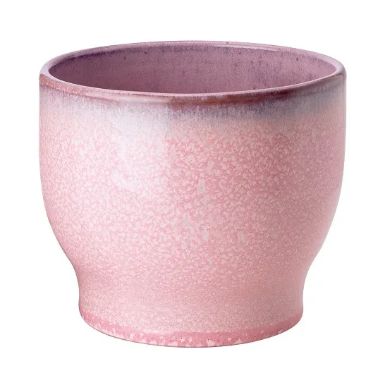 Knabstrup outdoor flower pot Ø16.5 cm, pink Knabstrup Keramik