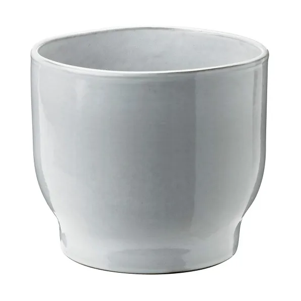 Knabstrup outdoor flower pot Ø16.5 cm, white Knabstrup Keramik