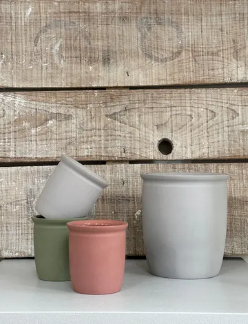 Knabstrup preserving jar - Dark rose, 0.5 L - Knabstrup Keramik