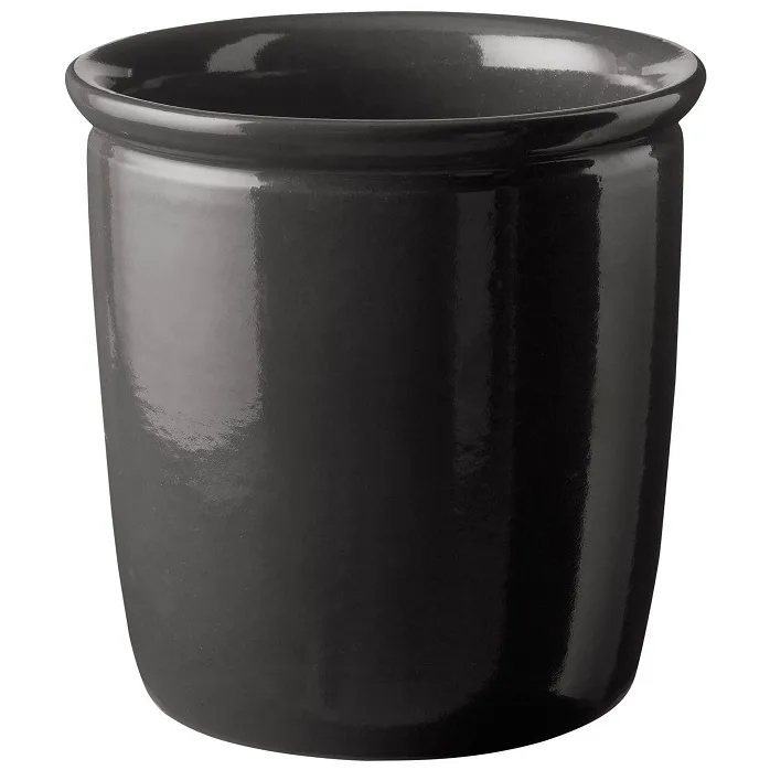 Pickle jar 4 l, anthracite Knabstrup Keramik