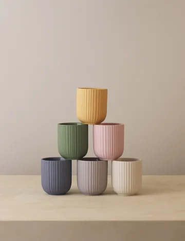 Verda mug 25 cl - Dusty blue - Knabstrup Keramik