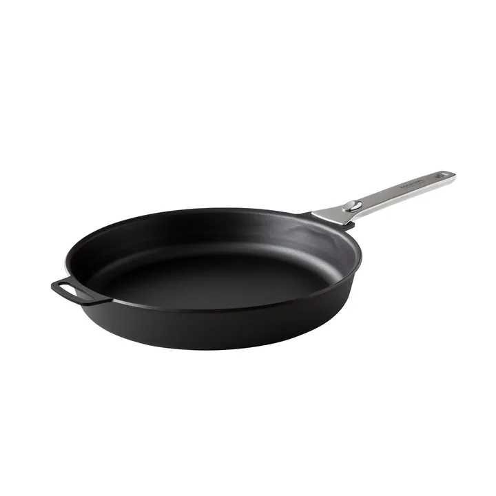 Frying pan with removable handle - Ø30 cm - Kockums Jernverk