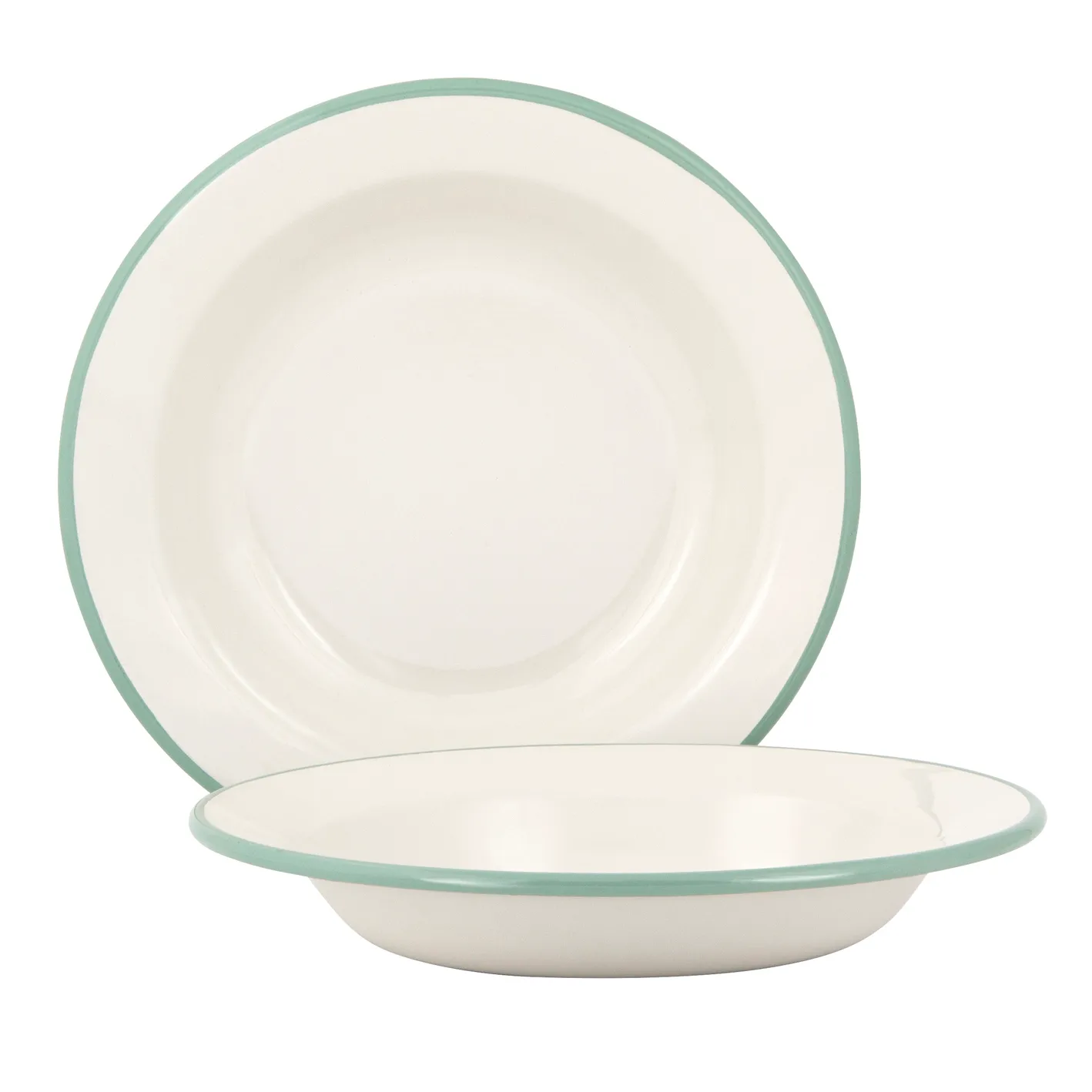 Kockums deep plate 22 cm, Cream lux Kockums Jernverk