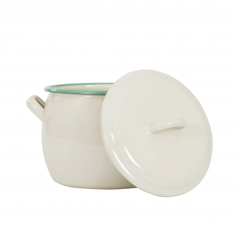 Kockums saucepan with lid 4 l, Cream Lux (beige) Kockums Jernverk