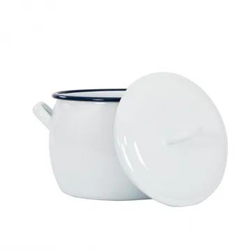 Kockums saucepan with lid 4 l - Kockums White (white) - Kockums Jernverk