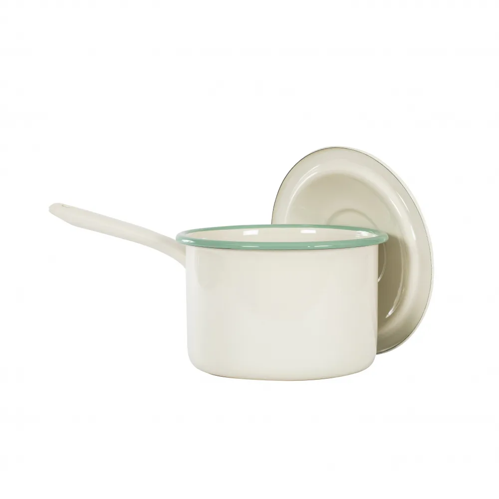 Kockums saucepan with long handle 2.3 l, Cream Lux (beige) Kockums Jernverk