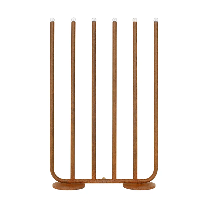 December Ateljé 2023 candlestick - Rust - Konsthantverk