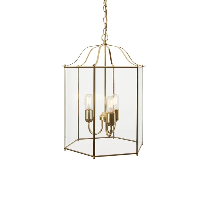 Glimminge 3 pendant Ø32 cm - Brass - Konsthantverk